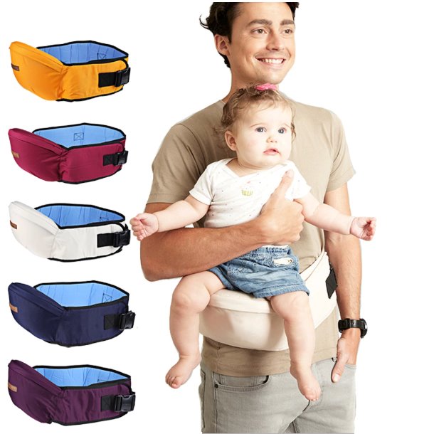 Baby Carrier - Cinto para Carregar Bebês G1P26 - Baby Carrier Casa Tech Loja Branco 