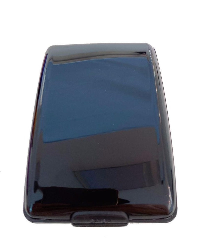 Carteira Slim Protect® - Antifurto RFID G1P9- Carteira Proteção RFID Casa Tech Loja Preto 
