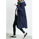 Jaqueta Feminina Anne com Capuz Frio 2022 G8P2 Casa Tech Loja Azul Marinho PP