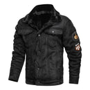 Jaqueta Masculina de Couro Camurça Forrada com Lã de Ovelha G5P6 - Jaqueta Masculina de Couro Casa Tech Loja Preto PP