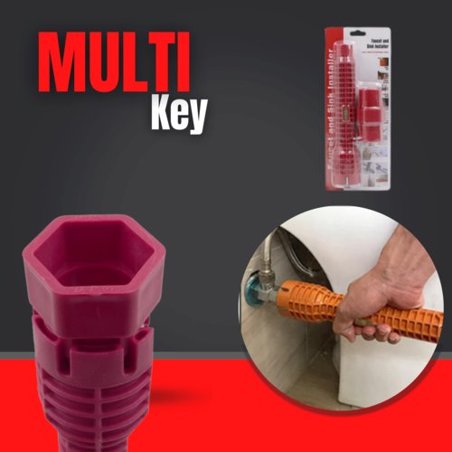Multi Key - Ferramenta Multi-uso G2P3 - Multi Key Casa Tech Loja 