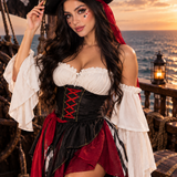 Fantasia de Halloween Feminina Pirata