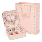 Kit crie Pulseira e Colar para Meninas + Porta-joias