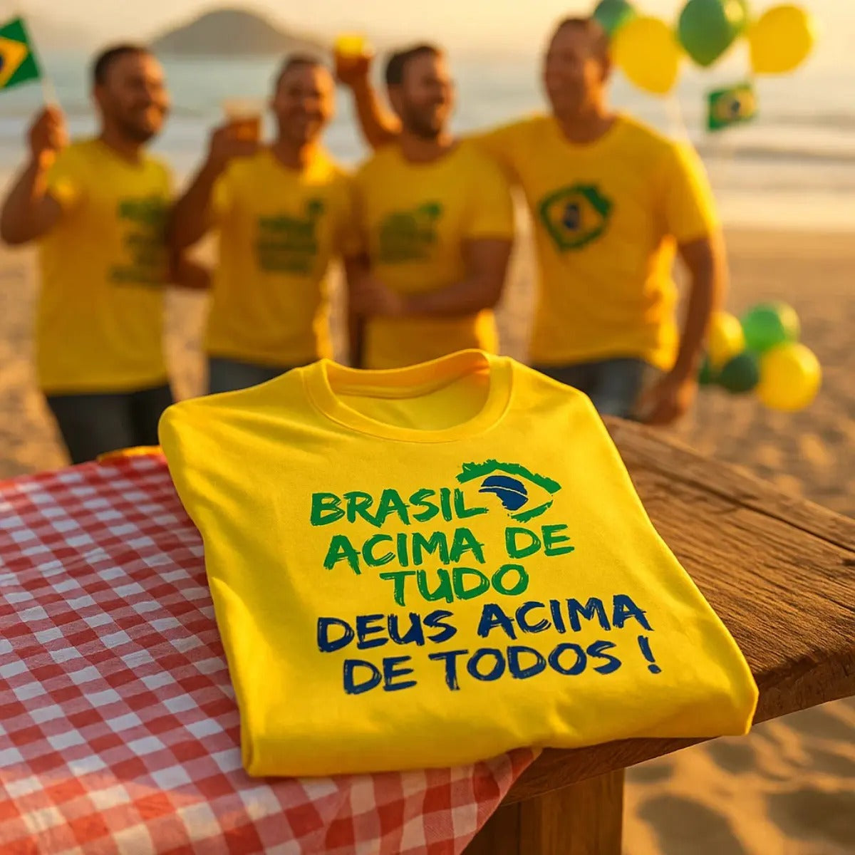 Camiseta Brasil Acima de Tudo 2026