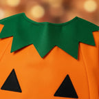 Fantasia de Halloween Abóbora Infantil e Adulto