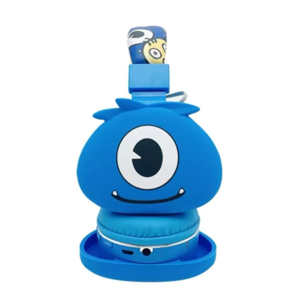 Fone de Ouvido Monstrinhos Bluetooth Infantil