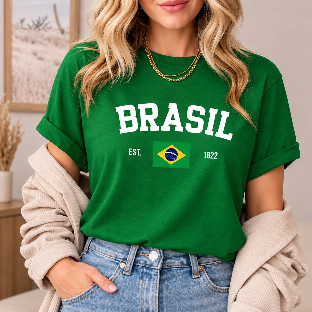 Blusa Brasil Feminina