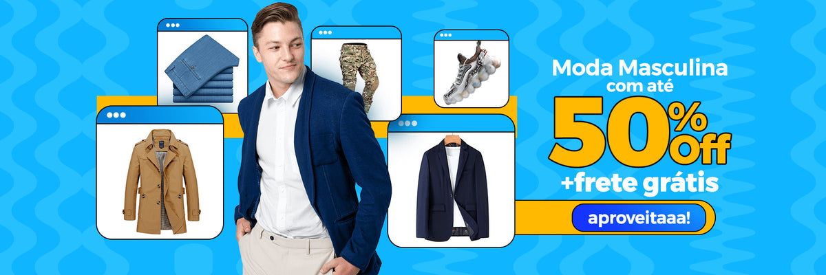 Moda Masculina - Casa Tech - Desktop