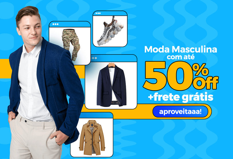 Moda Masculina - Casa Tech - Mobile