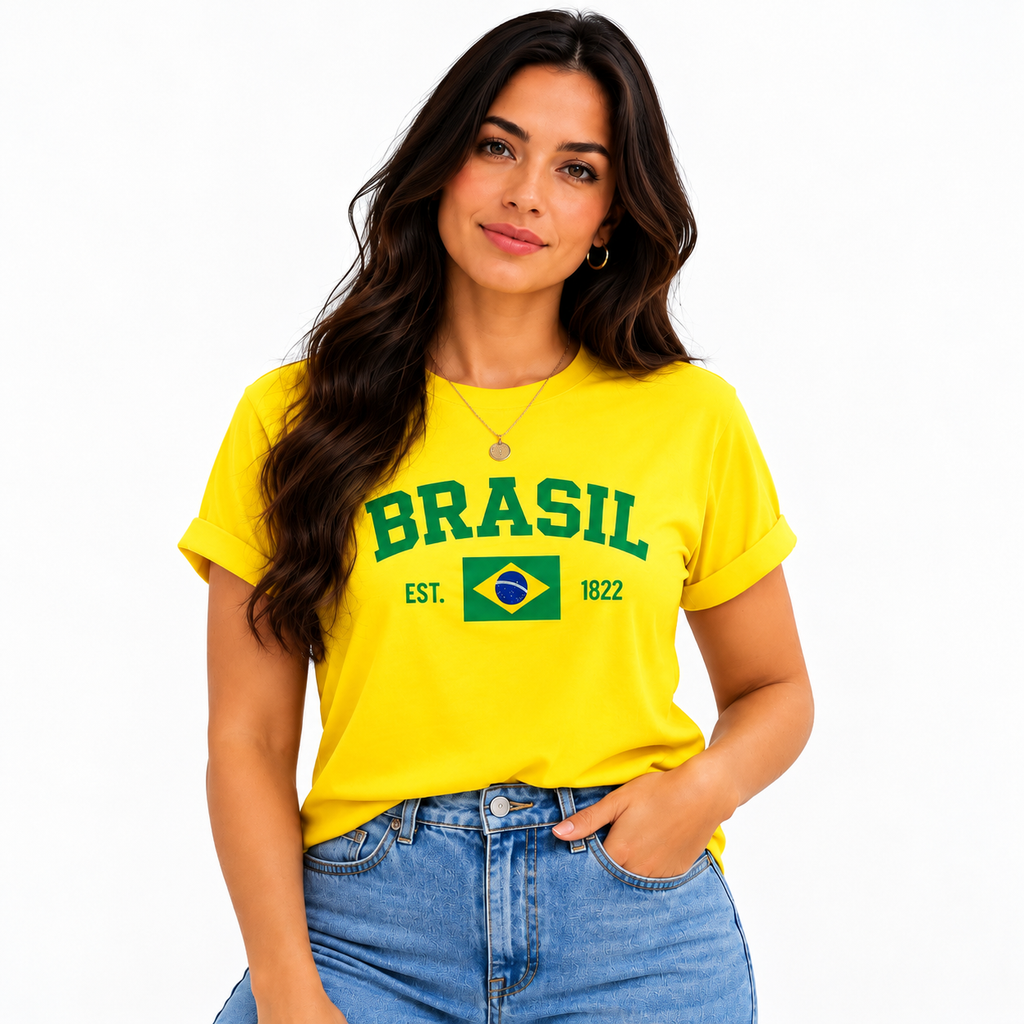 Blusa Brasil Feminina