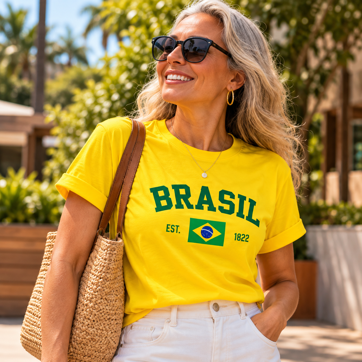 Blusa Brasil Feminina