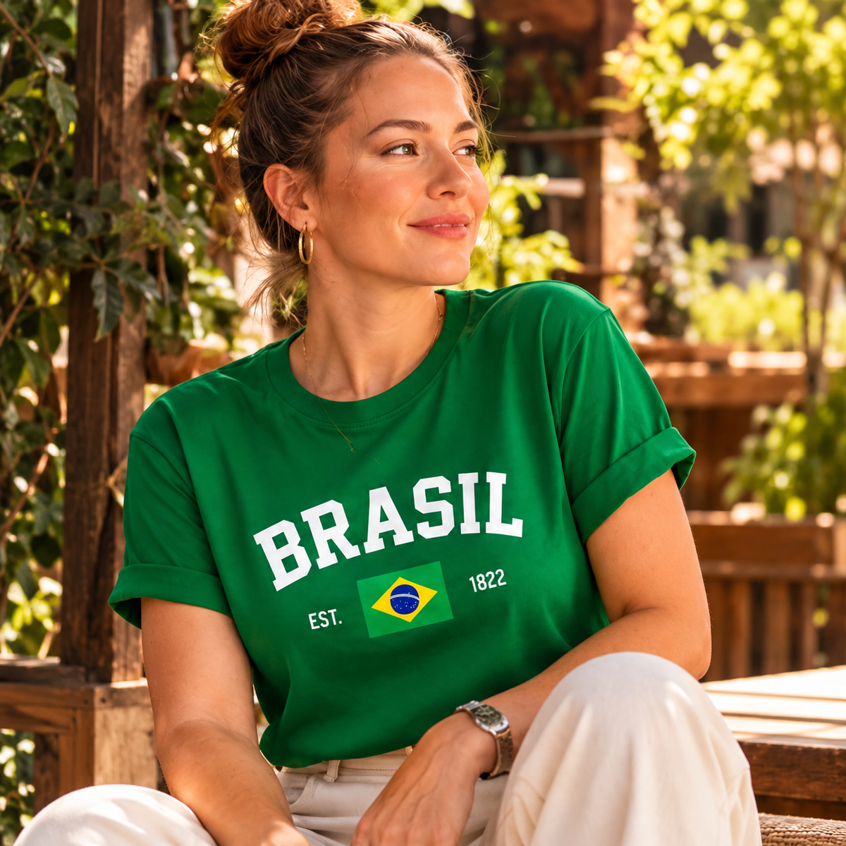 Blusa Brasil Feminina