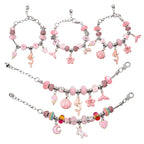 Kit crie Pulseira e Colar para Meninas + Porta-joias