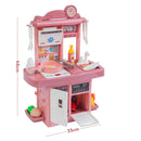 Cozinha Completa de Brinquedo Infantil Solta Água e Som