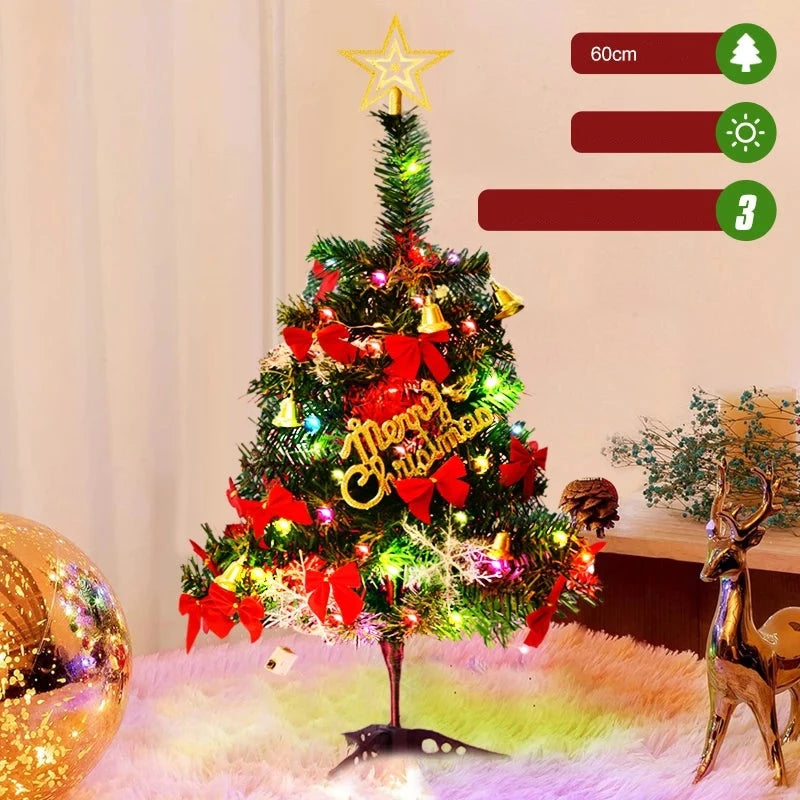 Arvore de Natal 60cm Ganhe Enfeites e Pisca-Pisca DEC17 - Arvore de Natal 60cm Ganhe Enfeites e Pisca-Pisca Casa Tech 