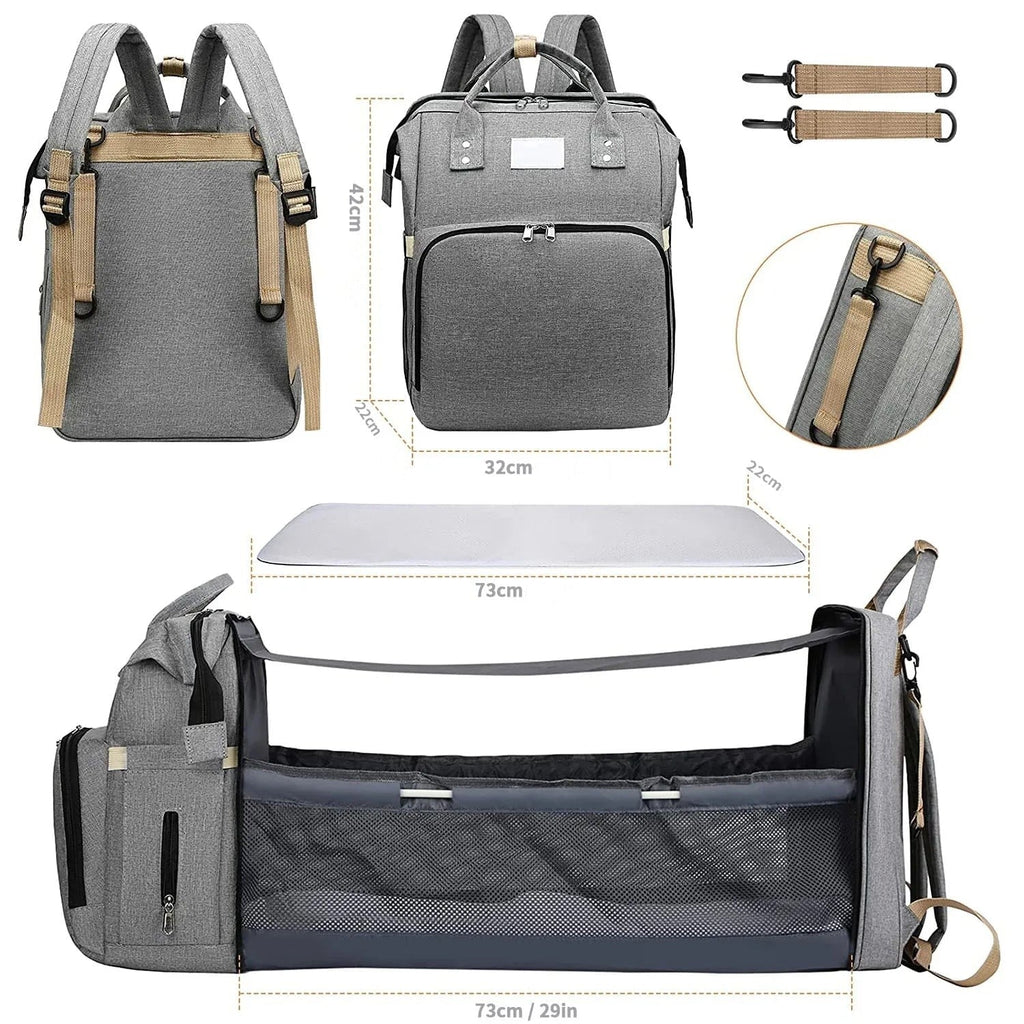 Bolsa Maternidade Grande de Luxo MEB12- Bolsa Maternidade Grande de Luxo Casa Tech 