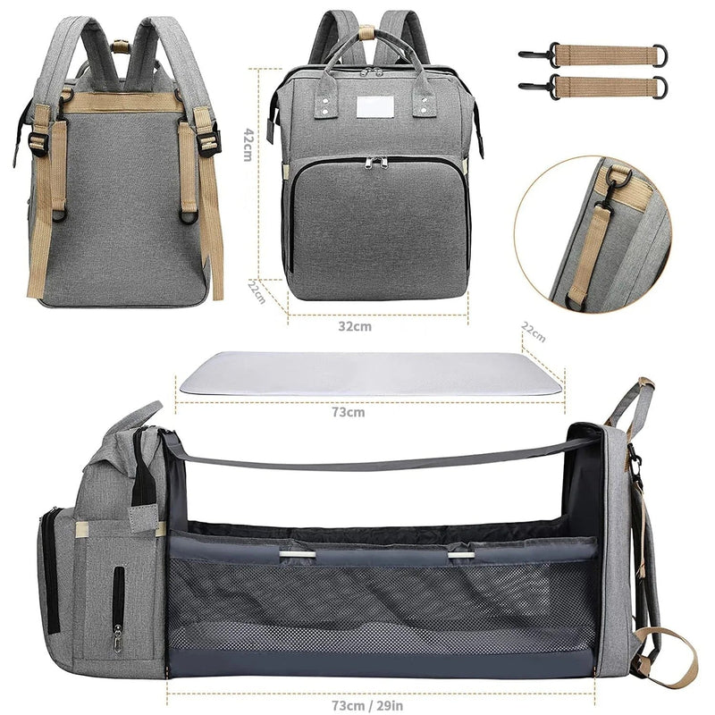 Bolsa Maternidade Grande de Luxo MEB12- Bolsa Maternidade Grande de Luxo Casa Tech 