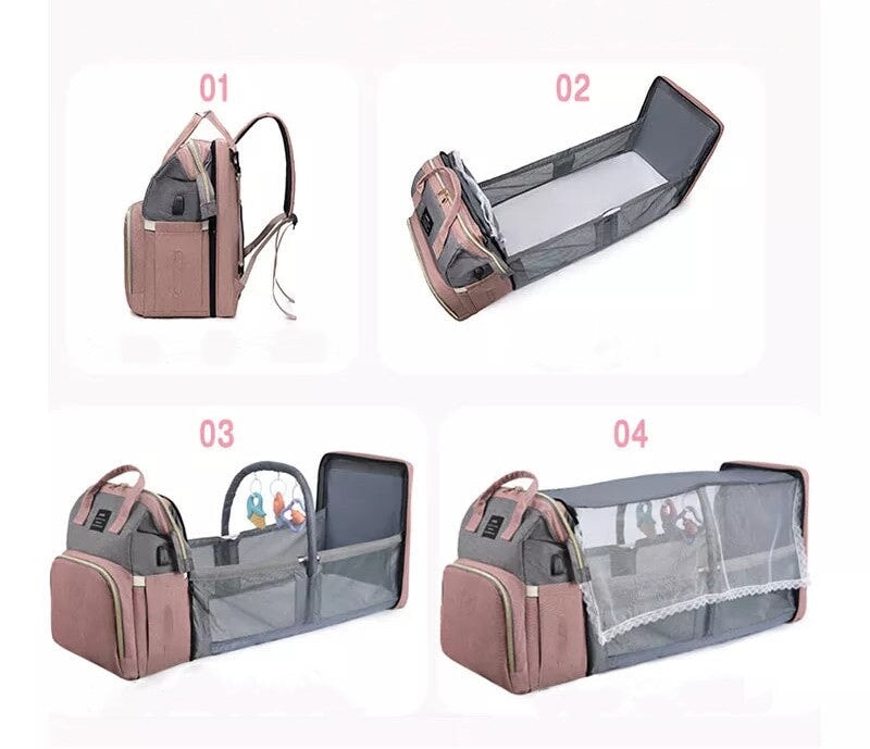 Bolsa Maternidade Grande de Luxo MEB12- Bolsa Maternidade Grande de Luxo Casa Tech 