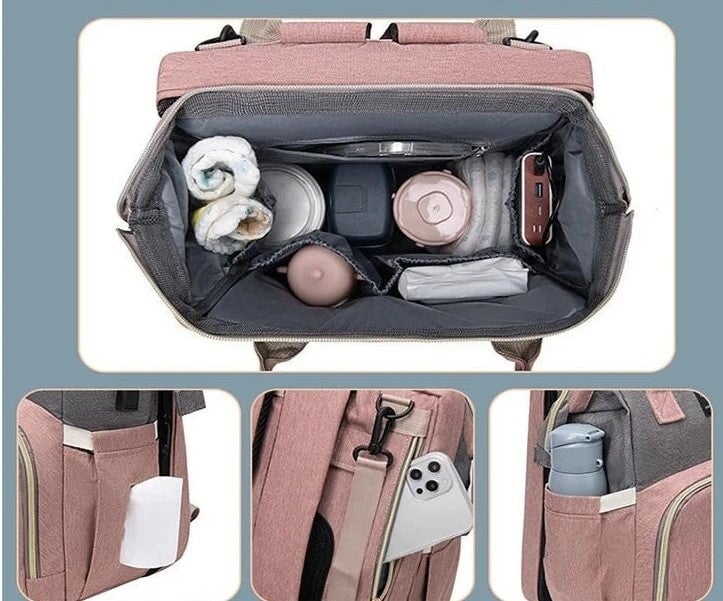 Bolsa Maternidade Grande de Luxo MEB12- Bolsa Maternidade Grande de Luxo Casa Tech 