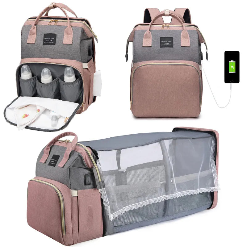 Bolsa Maternidade Grande Luxo Casa Tech 