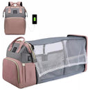 Bolsa Maternidade Grande Luxo Casa Tech Pink silk screen brazil 