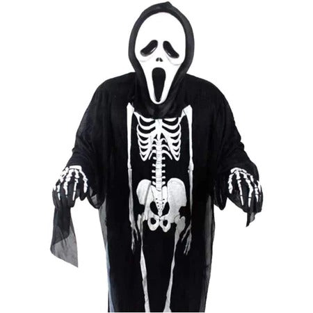 Fantasia Esqueleto Halloween Infantil