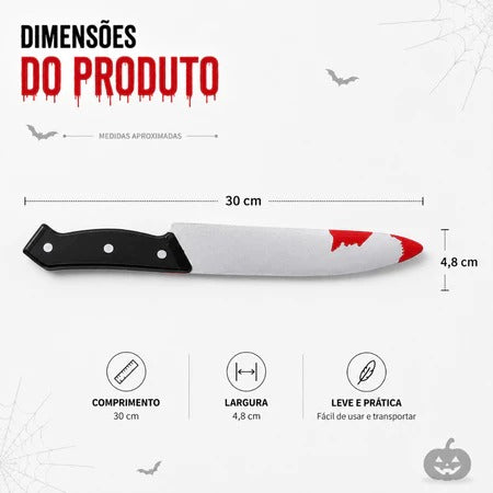 Fantasia Masculina Hallowen Pânico