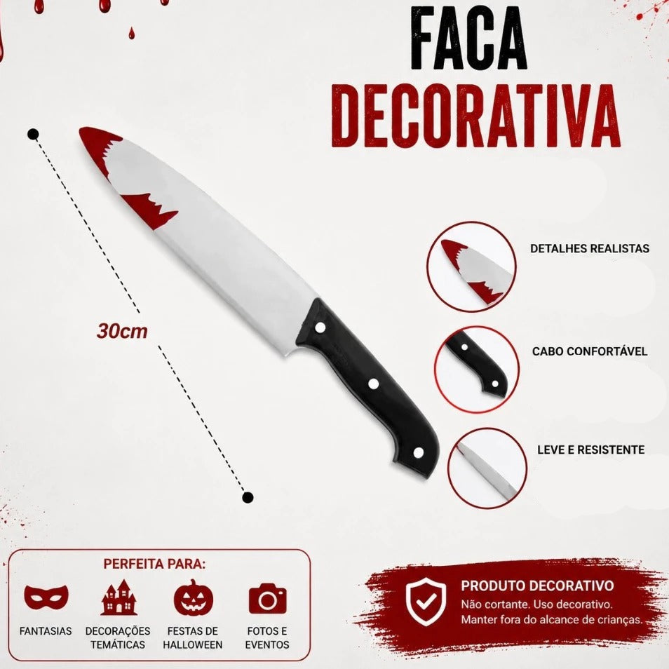 Fantasia de Casal Halloween Coelho com Máscara Led