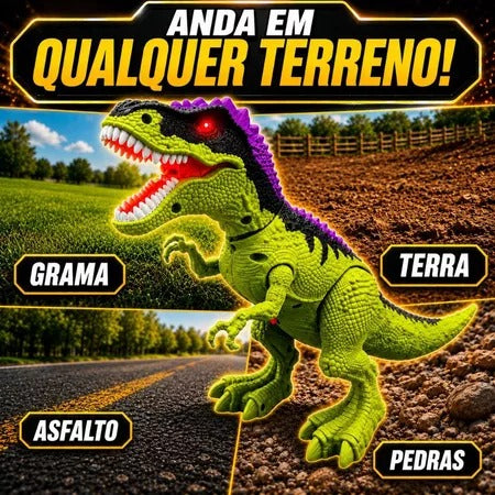 Dinossauro de Brinquedo com Controle Remoto