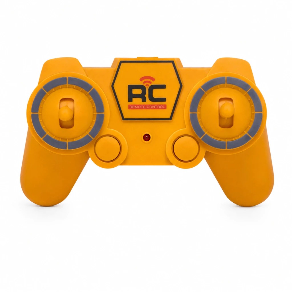 Retroescavadeira com Controle Remoto de Brinquedo
