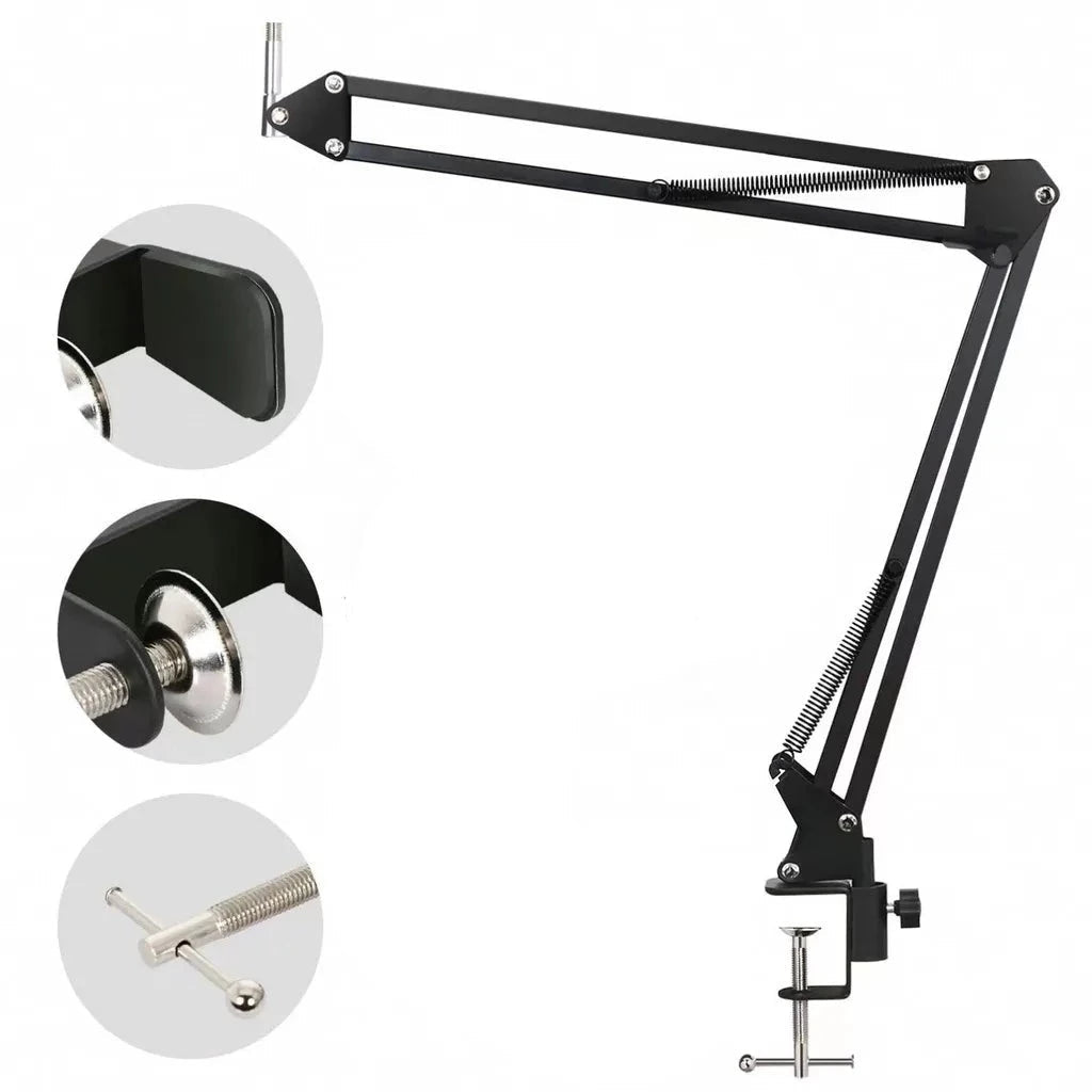 Braço Articulado Retrátil para Microfone ATC26-Braço Articulado Retrátil para Microfone Casa Tech 