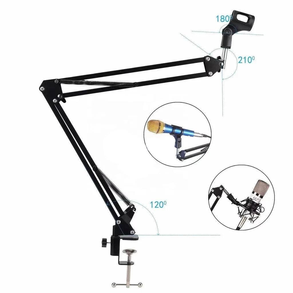 Braço Articulado Retrátil para Microfone ATC26-Braço Articulado Retrátil para Microfone Casa Tech 