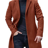 Casaco Sobretudo Masculino Longo