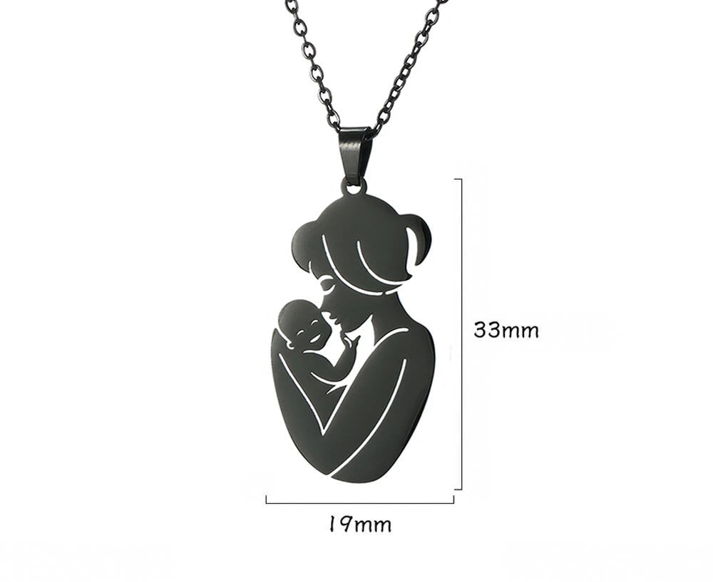 Colar Para Mãe - Presente Dia das Mães PPE04-Colar Para Mãe - Presente Dia das Mães Casa Tech 