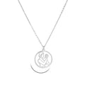 Colar Para Mãe - Presente Dia das Mães PPE04-Colar Para Mãe - Presente Dia das Mães Casa Tech MomBaby-Steel 