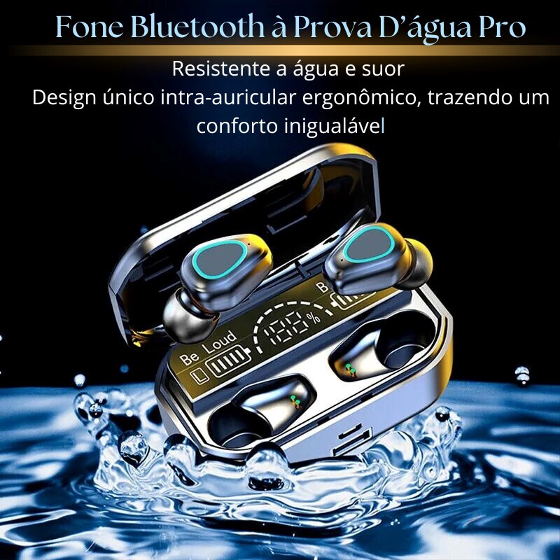Fone Bluetooth à Prova D’água Pro Casa Tech 