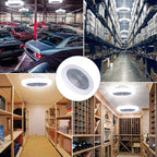 Lâmpada Turbo Led 2 em 1 Ultra Potente Luminária Ventilador Casa Tech 