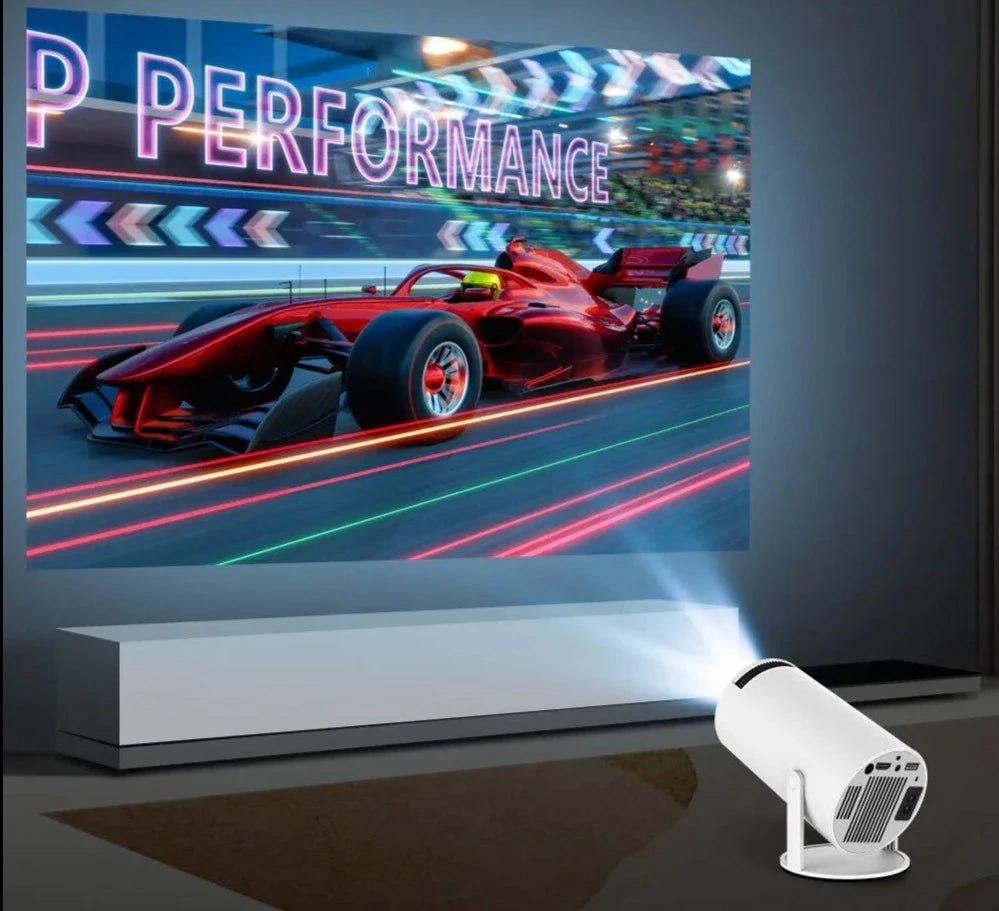 Mini Projetor Portátil 4K - Tela de Cinema AEV19- Mini Projetor Portátil 4K - Tela de Cinema Casa Tech 