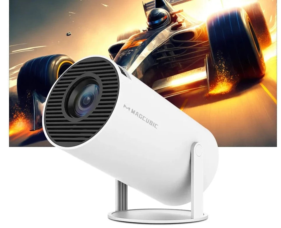 Mini Projetor Portátil 4K - Tela de Cinema AEV19- Mini Projetor Portátil 4K - Tela de Cinema Casa Tech 