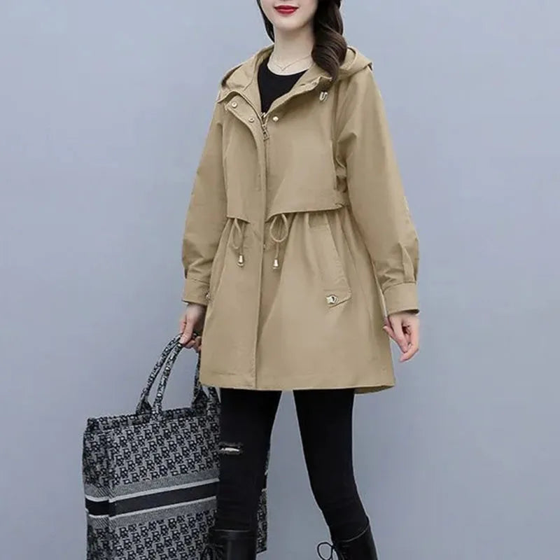 Parka Corta-Vento Feminina JCF19-Parka Corta-Vento Feminina Casa Tech 