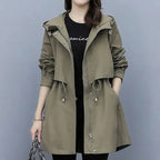 Parka Corta-Vento Feminina JCF19-Parka Corta-Vento Feminina Casa Tech 