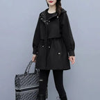 Parka Corta-Vento Feminina JCF19-Parka Corta-Vento Feminina Casa Tech 