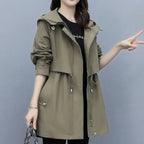 Parka Corta-Vento Feminina JCF19-Parka Corta-Vento Feminina Casa Tech Green M 