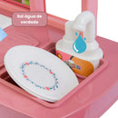 Cozinha Completa de Brinquedo Infantil Solta Água e Som