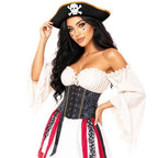 Fantasia de Halloween Feminina Pirata