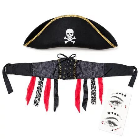 Fantasia de Halloween Feminina Pirata