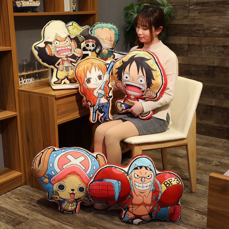 Almofada Personalizada One Piece 0 Casa Tech 