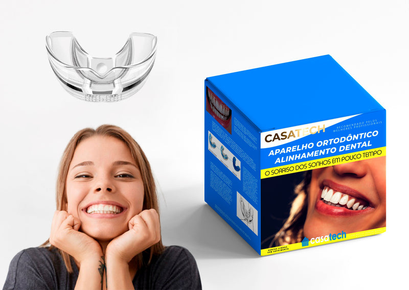 Aparelho Alinhamento Dental Ortodôntico G3P20 - Alinhamento Dental Casa Tech Loja 