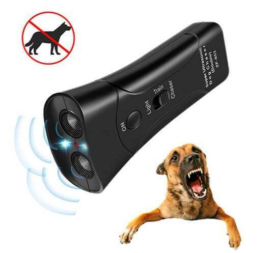 Aparelho Anti Latido - SilenPro Adestrador de Cães Ultrassônico com lanterna de comandos G2P12 - Aparelho Anti Latido Casa Tech Loja 