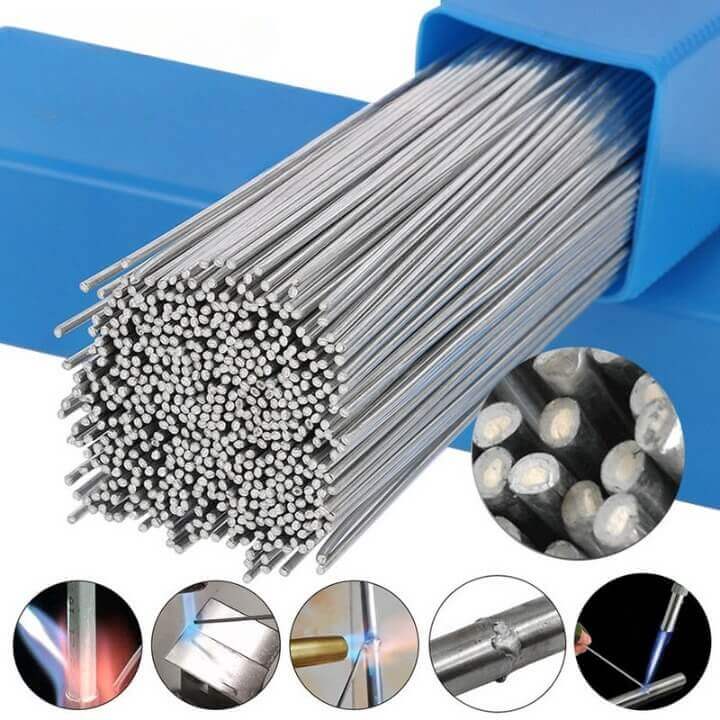 Bastão para Solda Caseira (50un) FER08 - Bastão para Solda Caseira Casa Tech Loja 1.6mm 330mm 